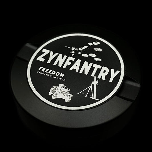 Black "ZYNFANTRY" Engraved My Can My Can