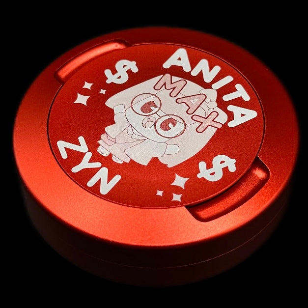 Regular / Red "Anita Max" Engraved My Can My Can