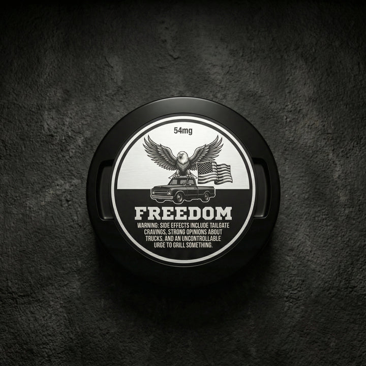custom laser engraved metal nicotine pouch container